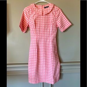 Pink vintage style dress